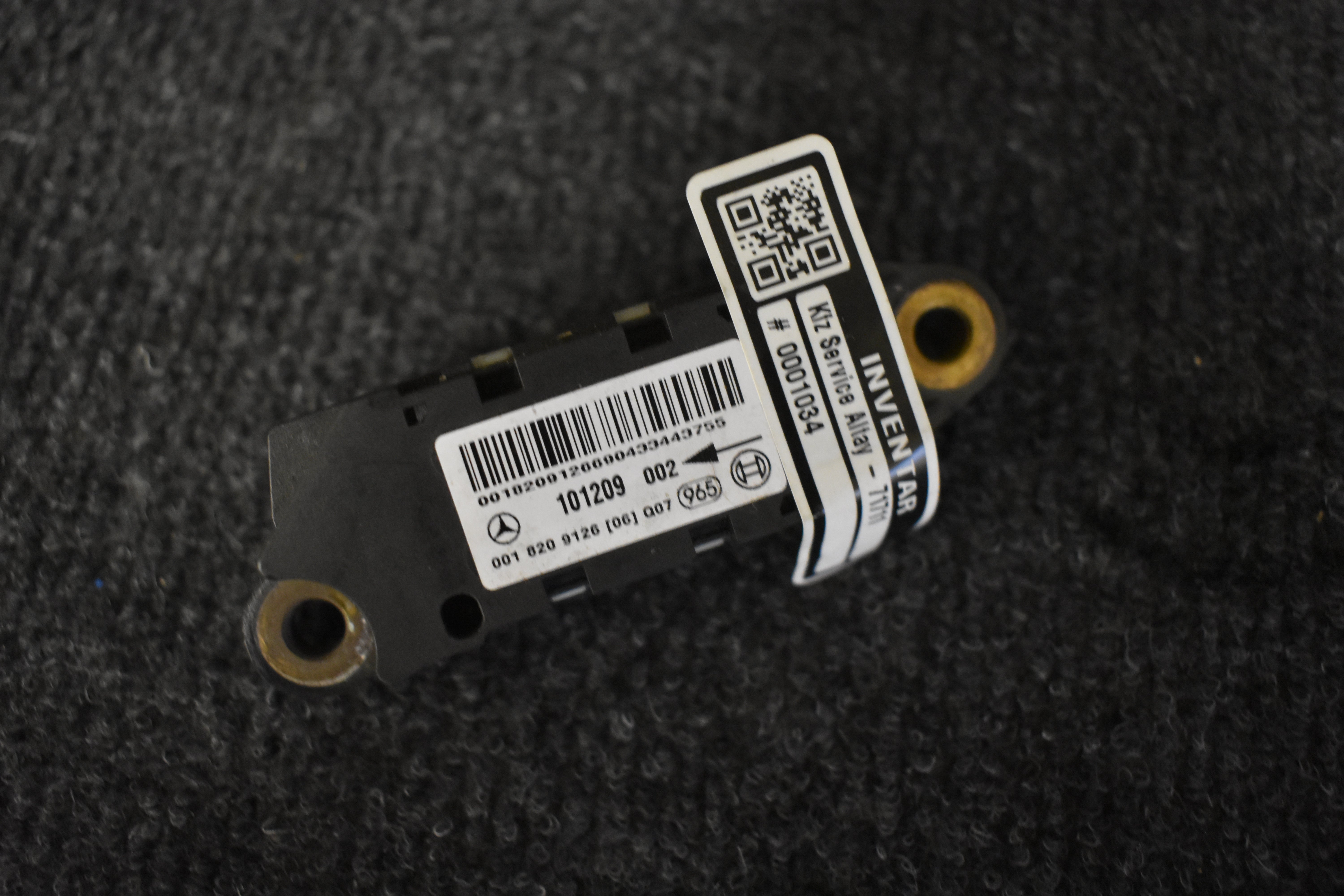 Mercedes W211 W203 Crashsensor Aufprallsensor Airbagsensor