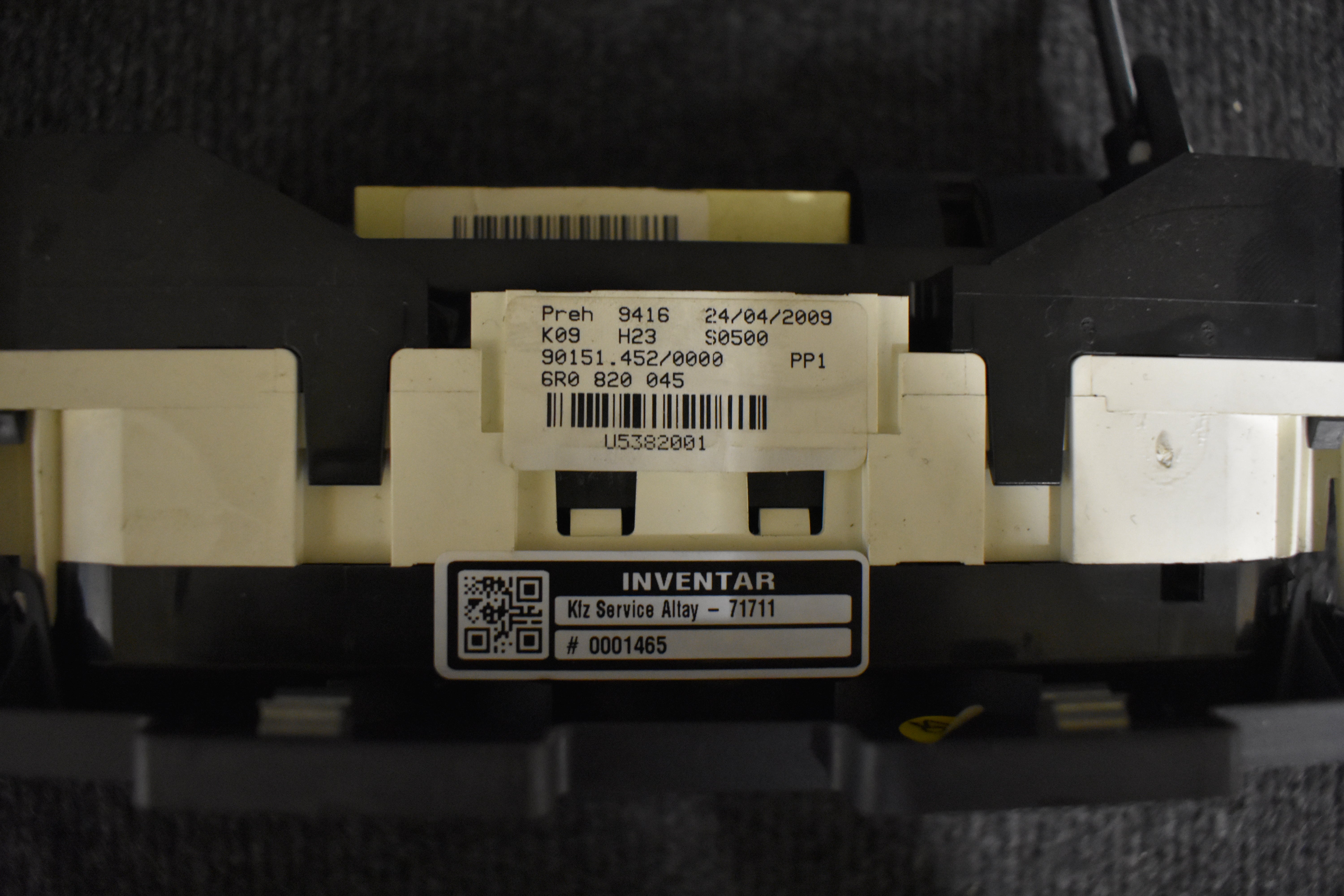 Volkswagen Polo Klima-Bedinteil 6R0820045