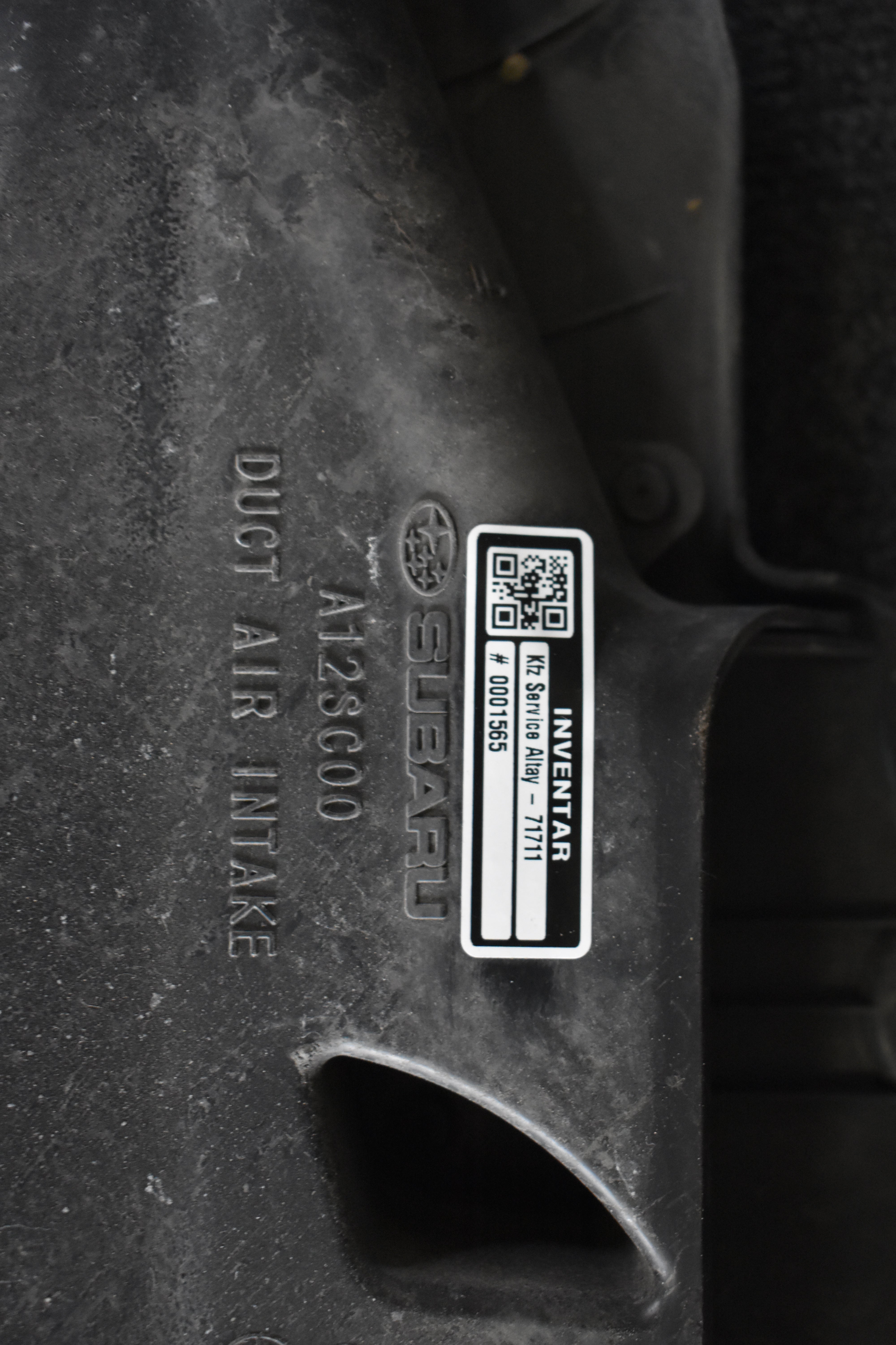 Subaru Forester A12SC00 Luftansaugrohr