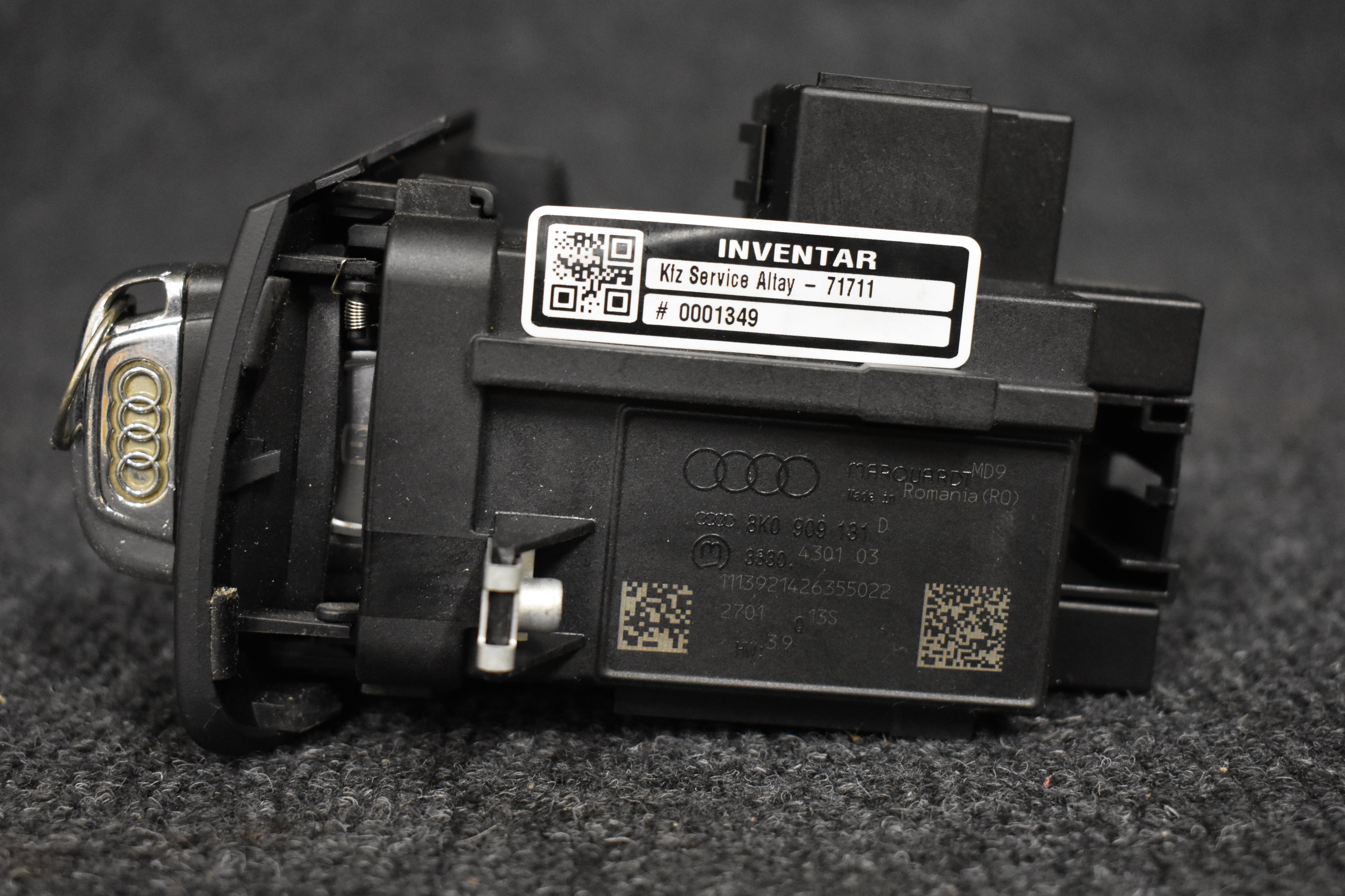 Audi A4 B8 Schlosssatz Zündschloss Türschloss Funkfernbedienung