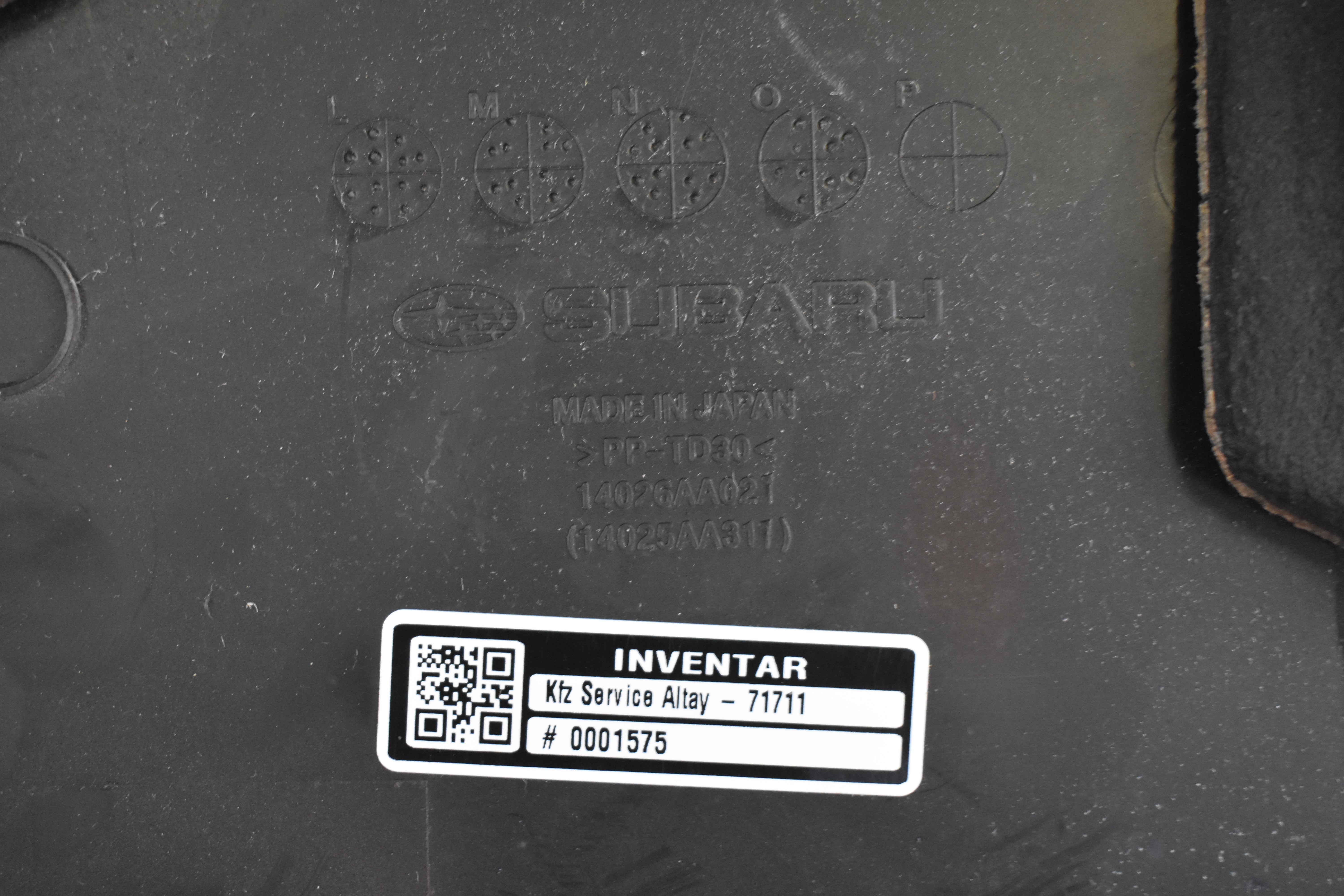 Subaru Forester 14026AA021 Motorabdeckung