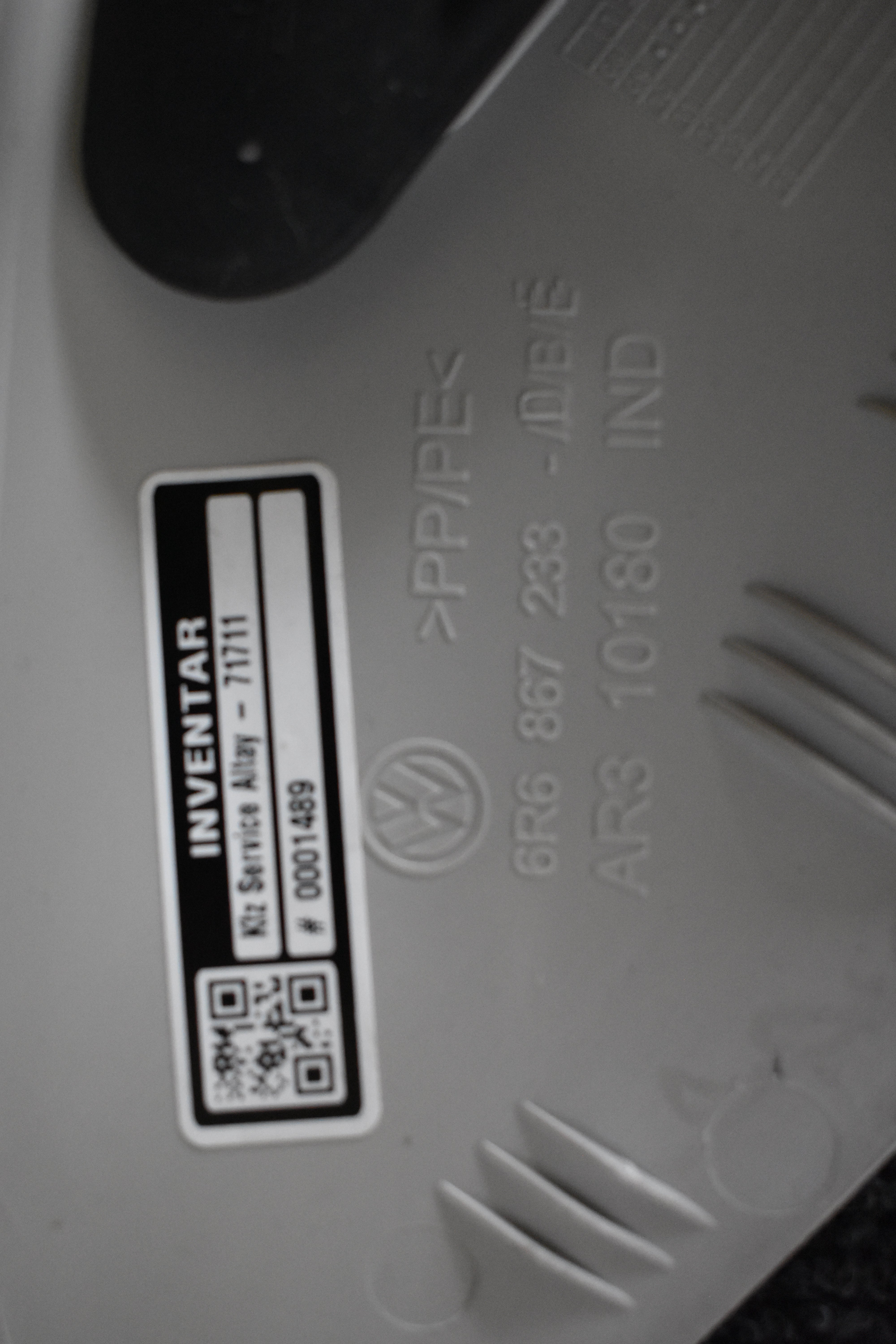 Volkswagen Polo Verkleidung Säule A links 6R6867233