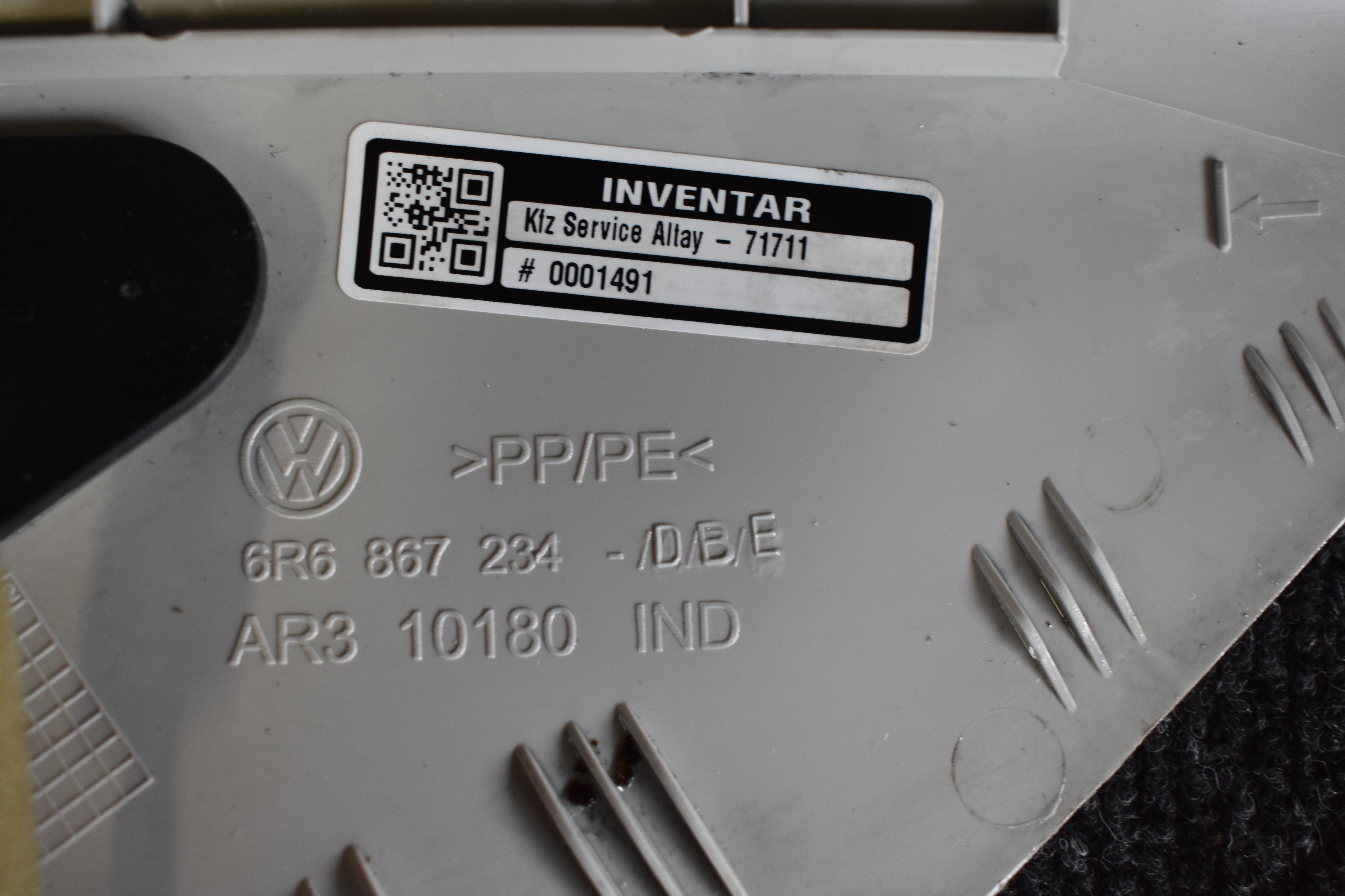 Volkswagen Polo Verkleidung A-Säule rechts 6R6867234