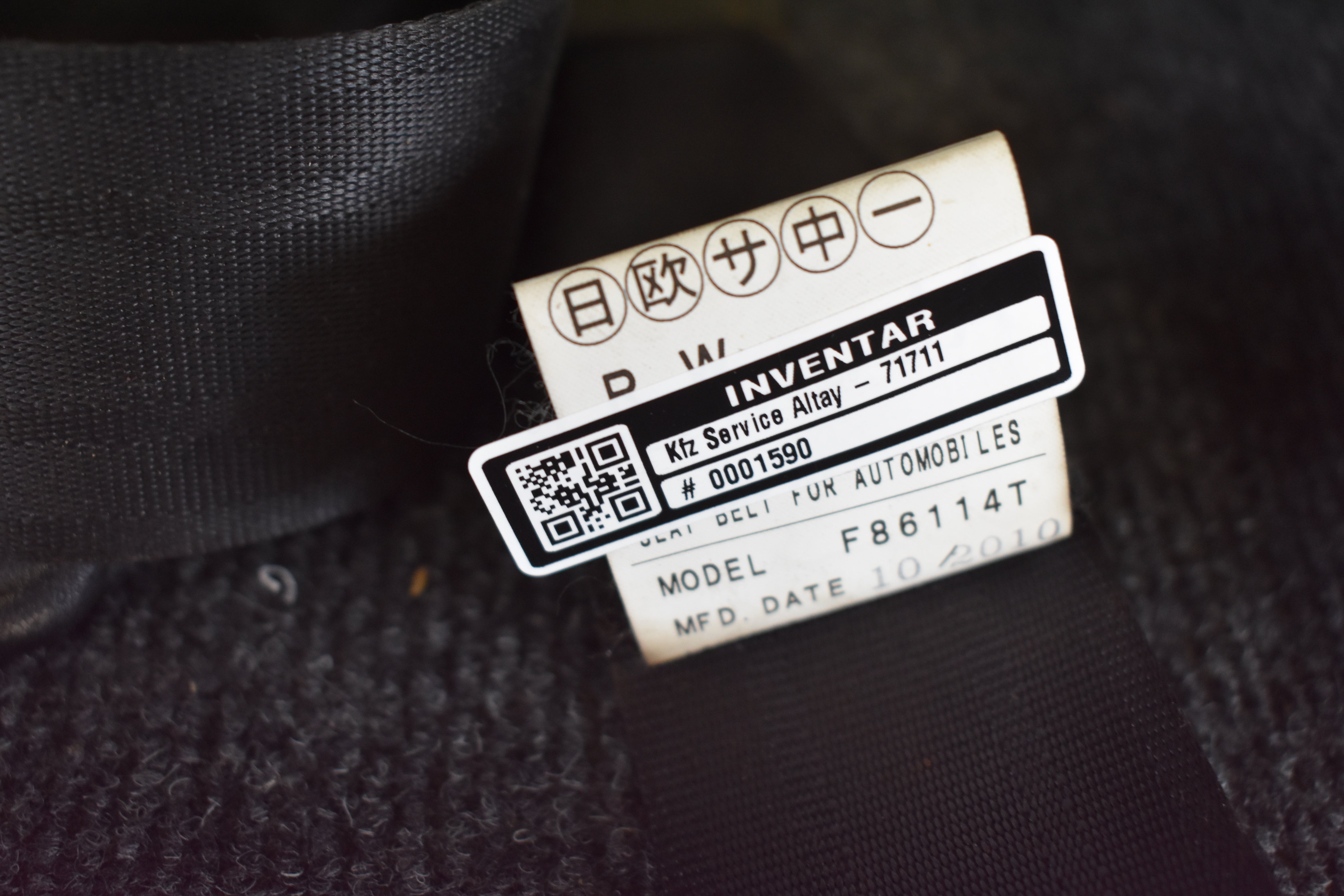 Subaru Forester F86114T Sicherheitsgurt