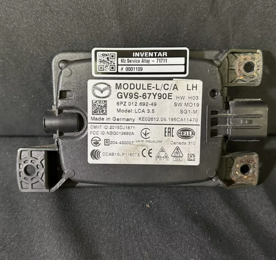 Mazda 6 / CX5 SKYACTIV-D 150 2019 Spurhalte Totwinkel Steuergerät