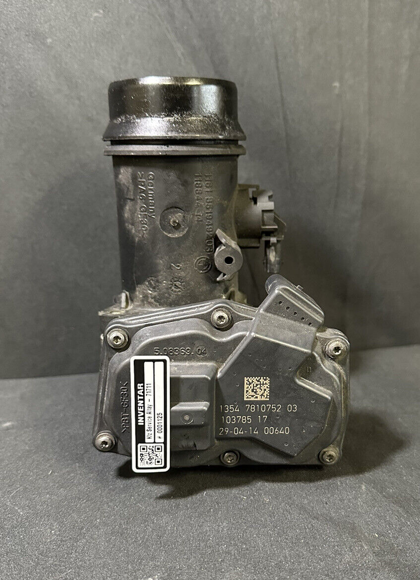 BMW 1er F21 N47T Drosselklappe Stützen Temperatursensor 13547810752 13628519445