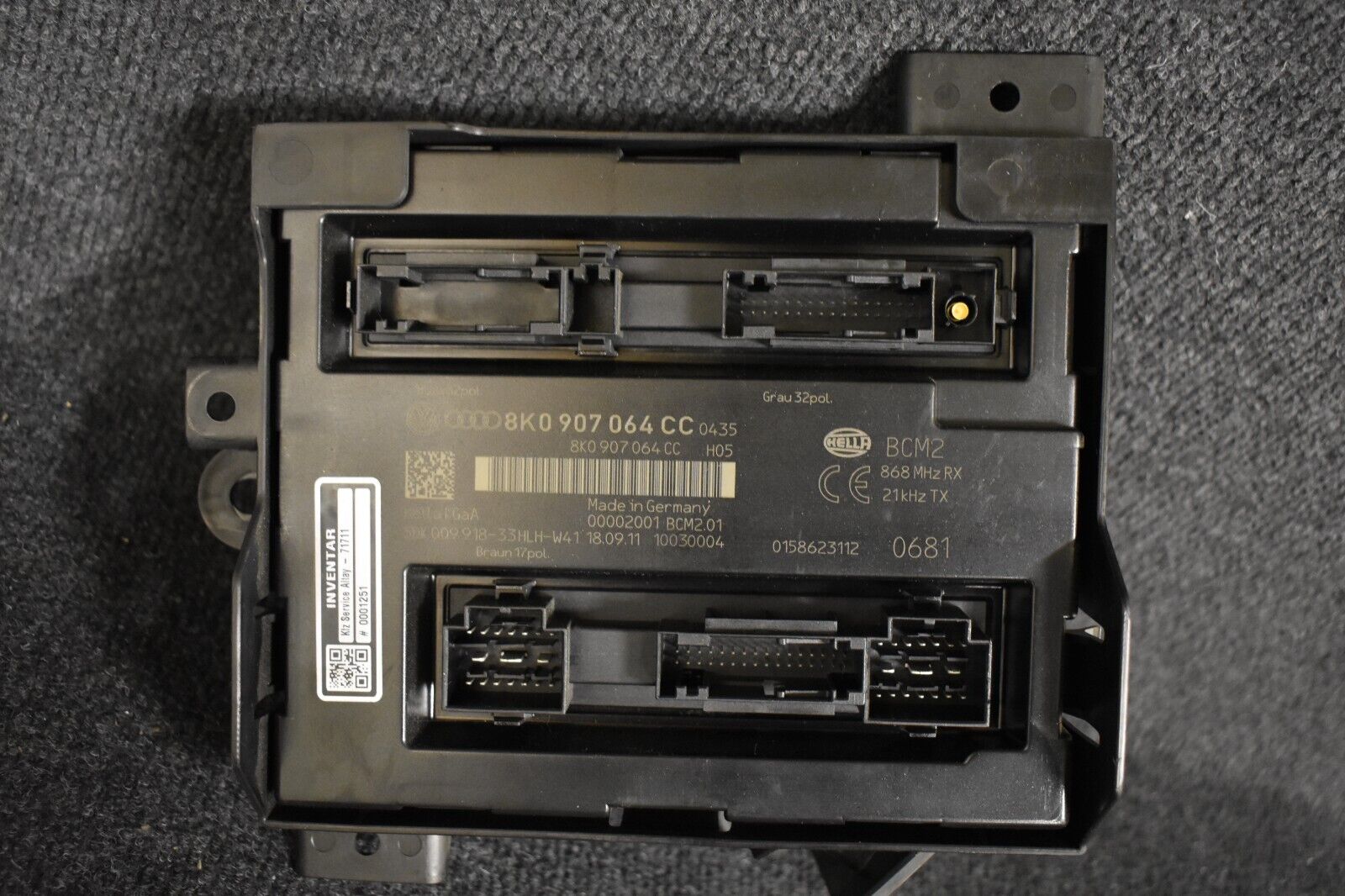 Audi A4 B8 1.8 2.0 TFSI TDI Komfortsteuergerät Zentralelektrik