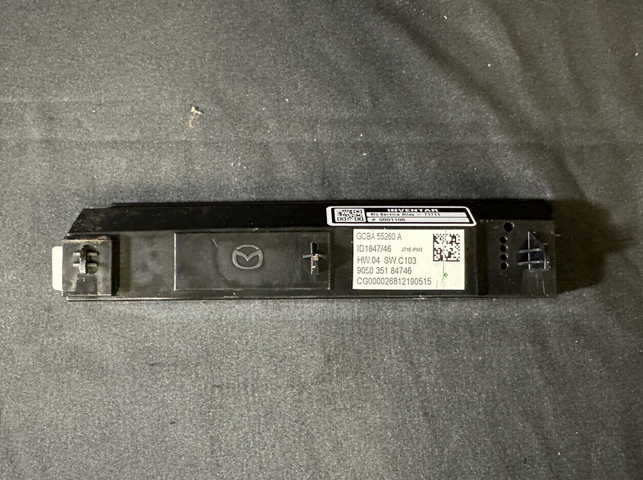 Mazda 6 / CX5 SKYACTIV-D 150 2019 Fahrerinfo Info Anzeige GCBA55260A