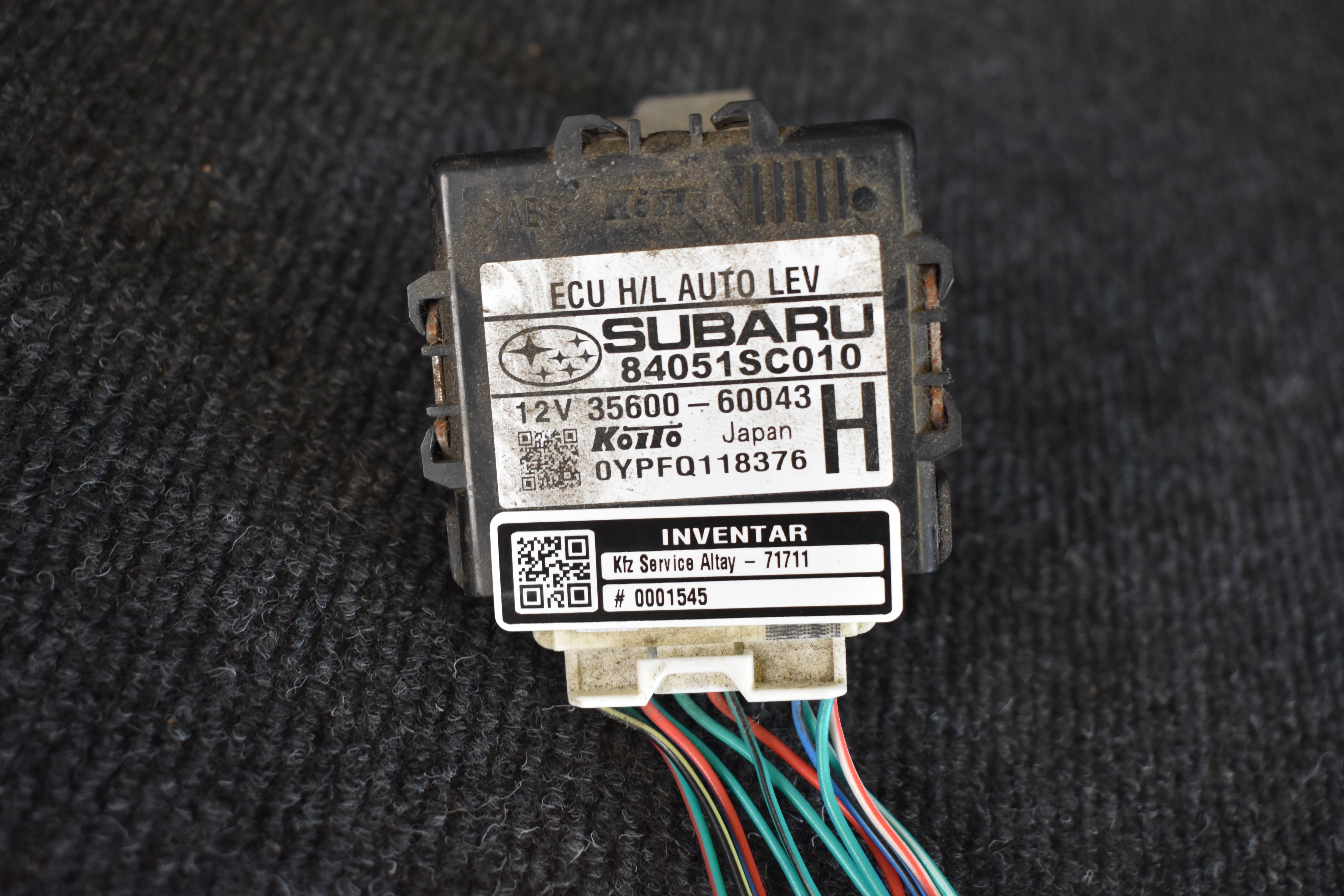 Subaru Forester 84051SC010 Steuergerät für Hochdruckentladungsscheinwerfer