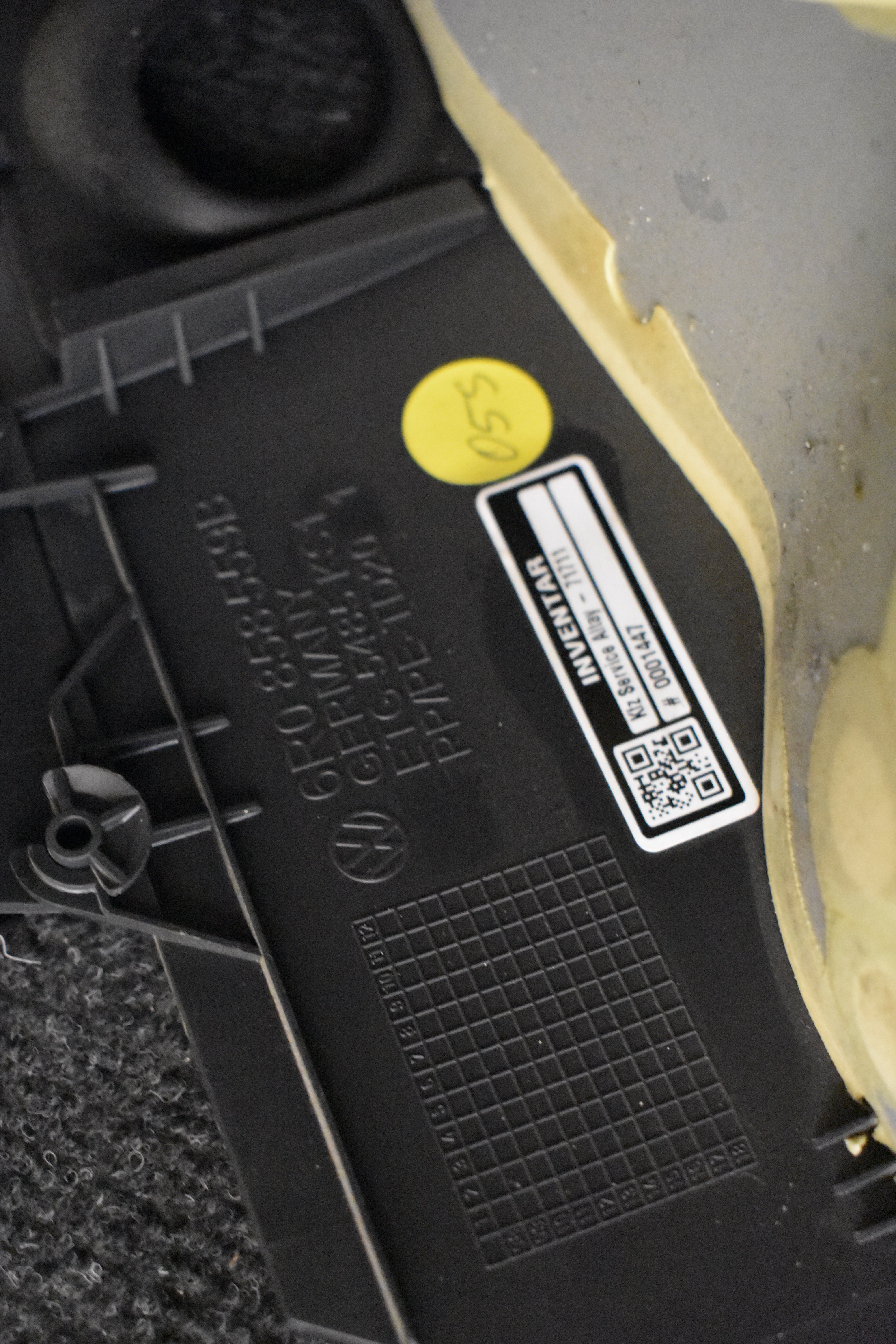 Volkswagen Polo Verkleidung Lenksäule Abdeckung 6R0858559B