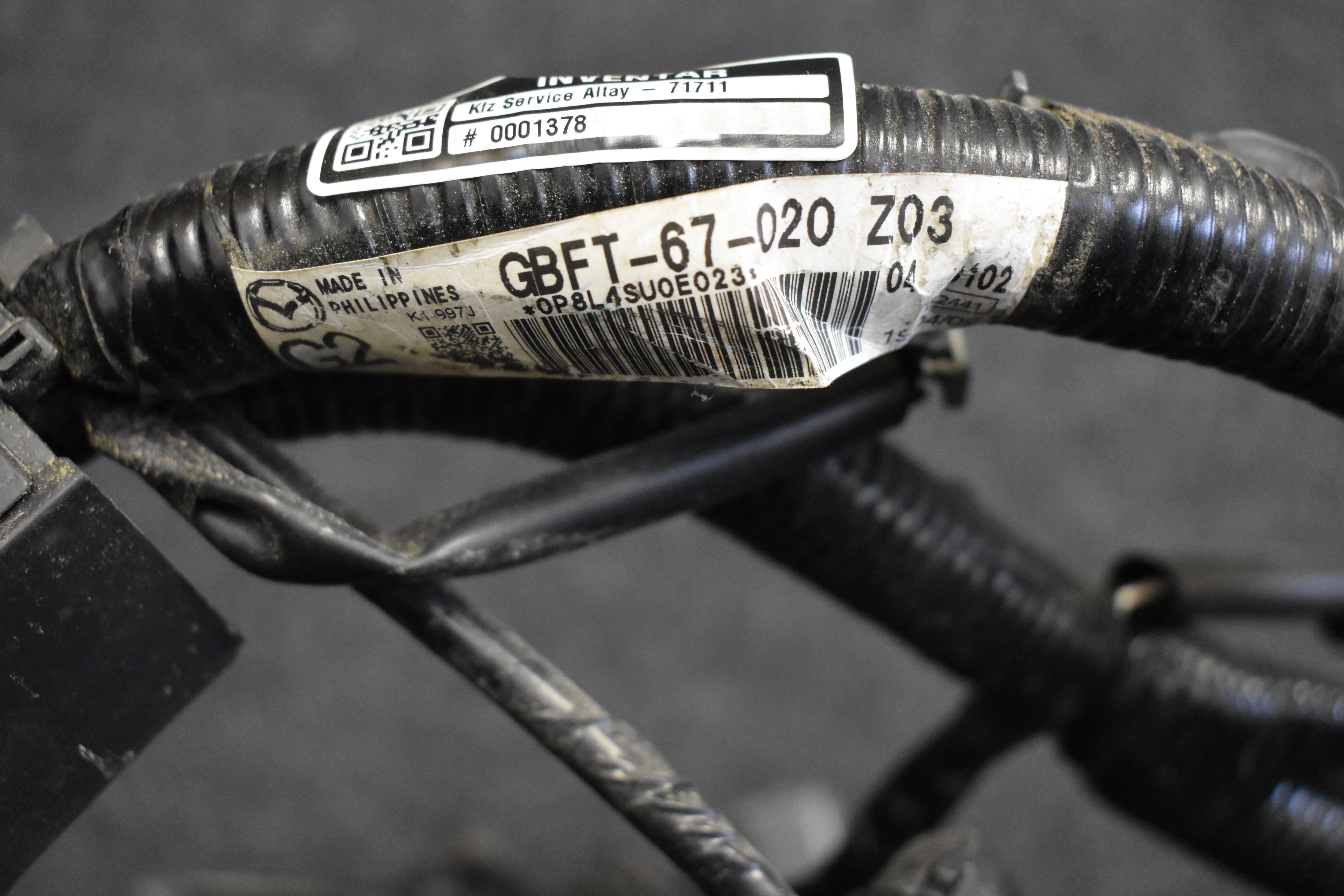 Mazda Motorkabelbaum Leitungssatz Motor Kabel GBFT-67-020