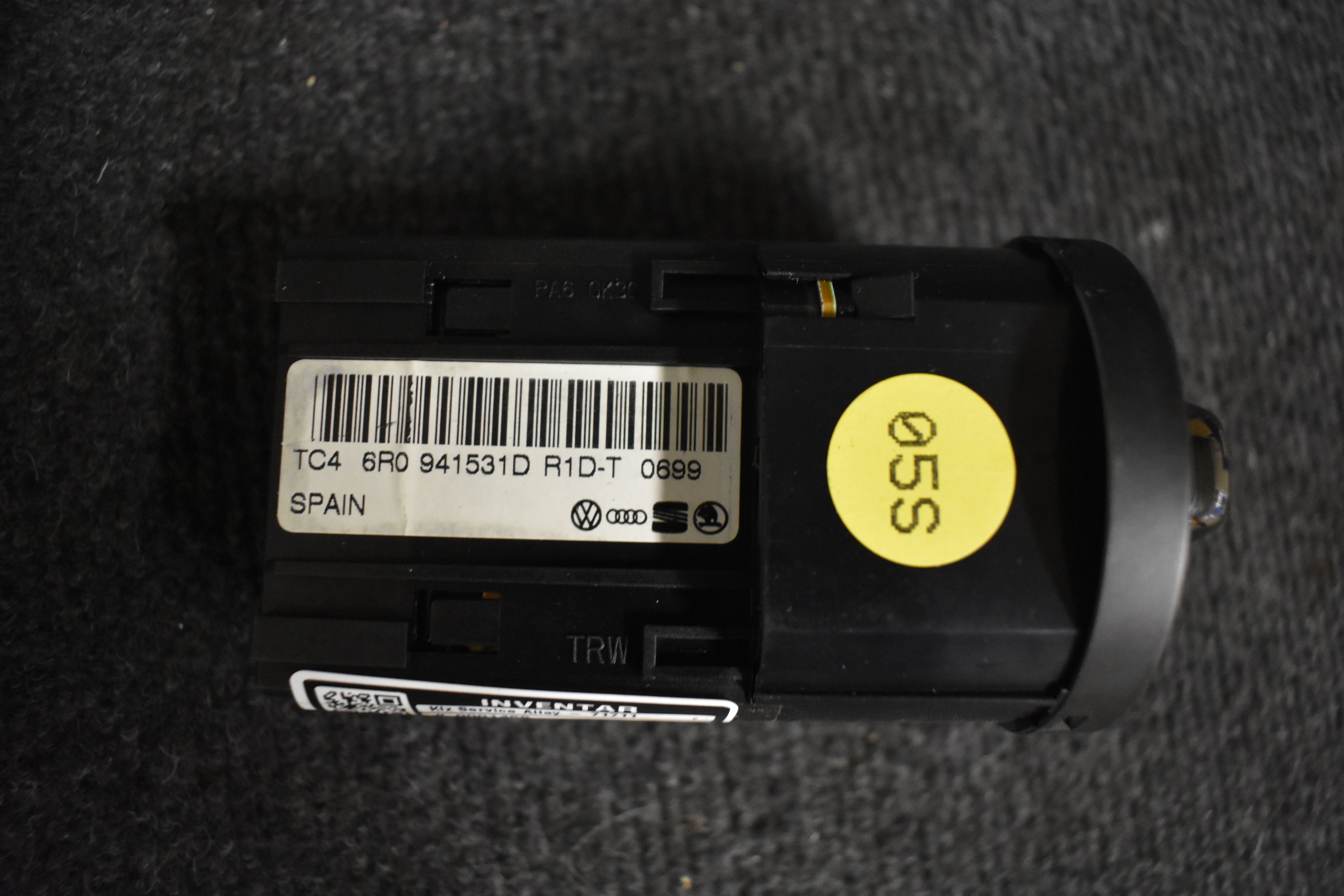 Volkswagen Polo Schalter Licht 6R0941531D