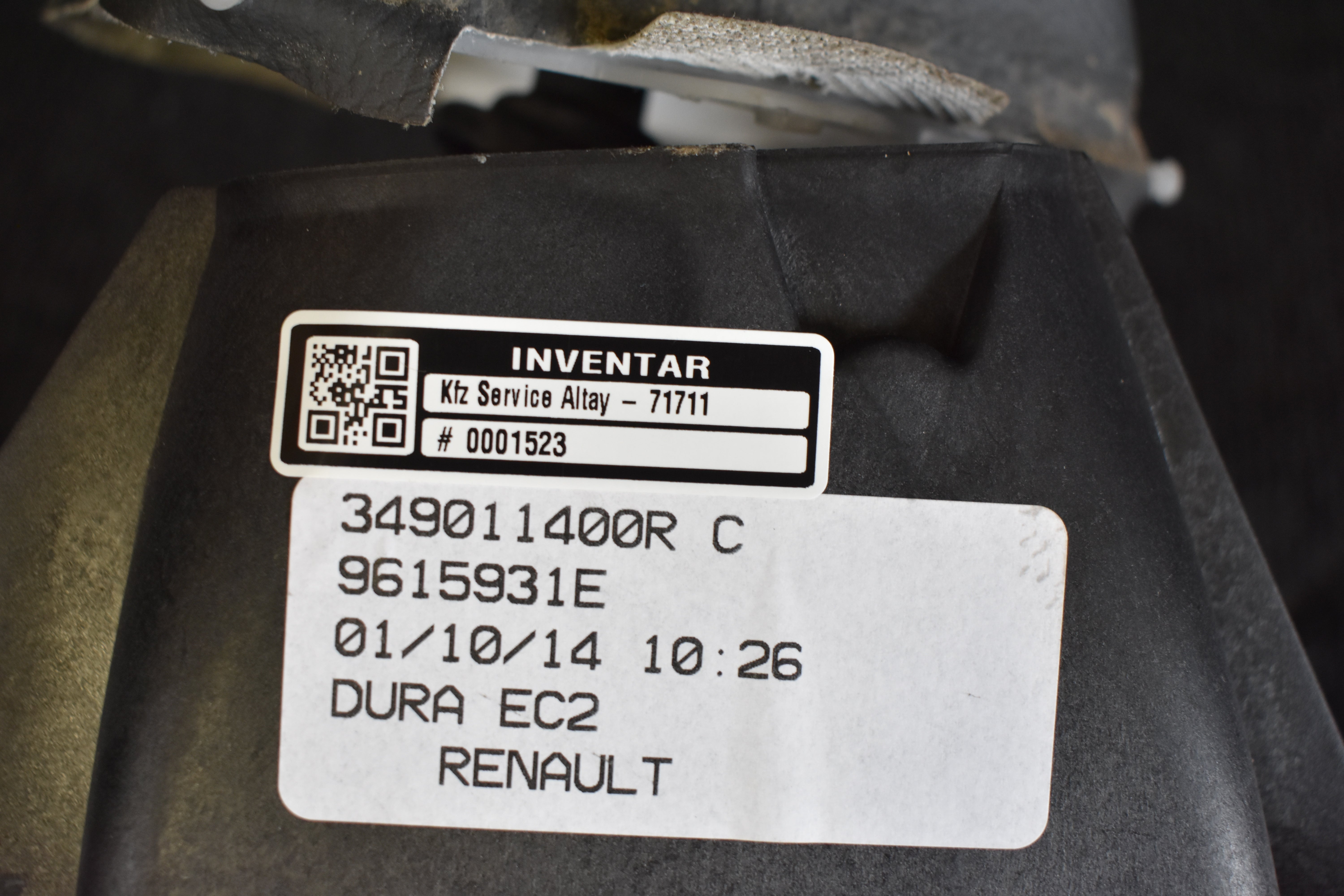 Renault 349011400R Getriebebetätigung / Schaltkulisse 9615809