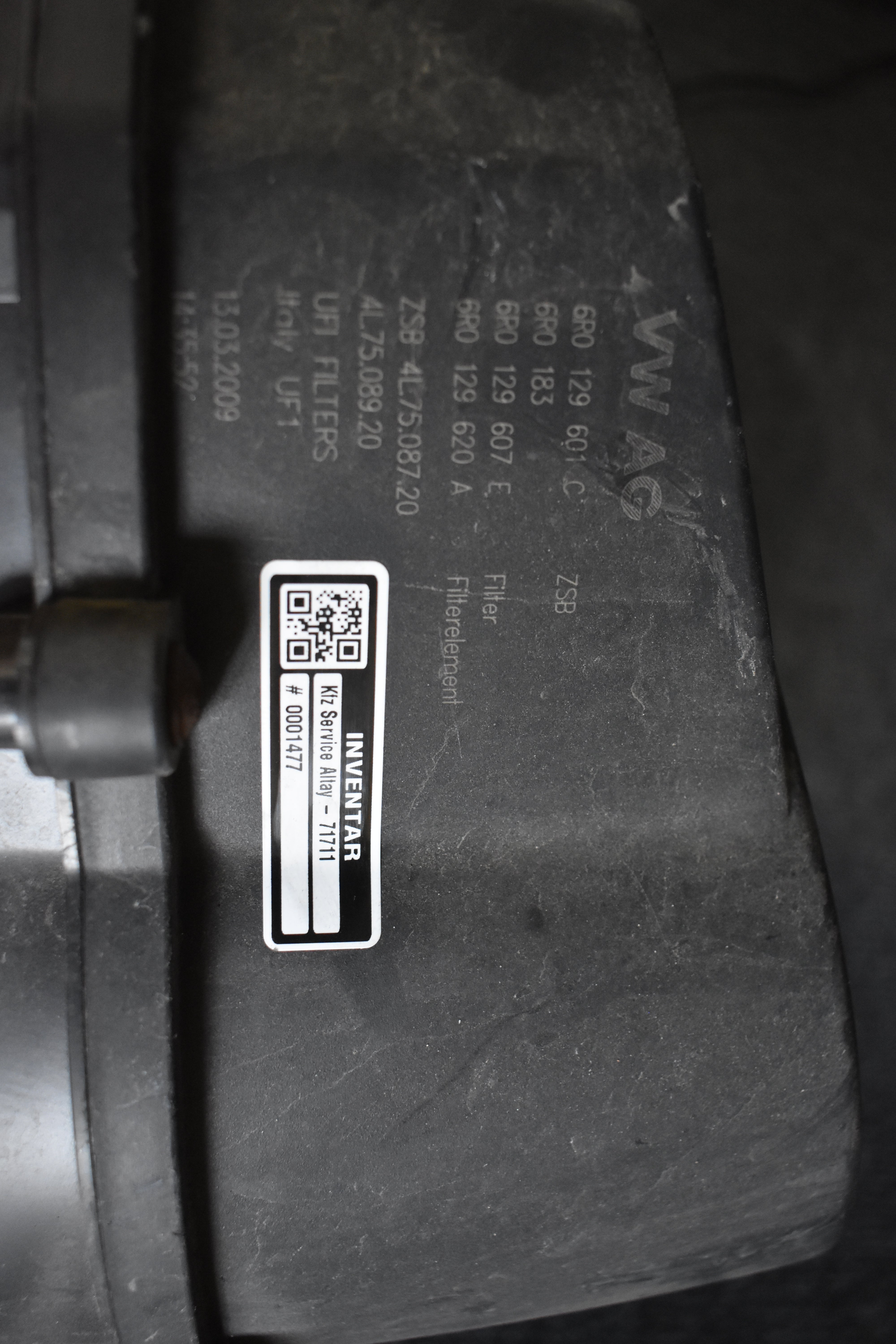 Volkswagen Polo Luftfilterkasten 6R0129601C