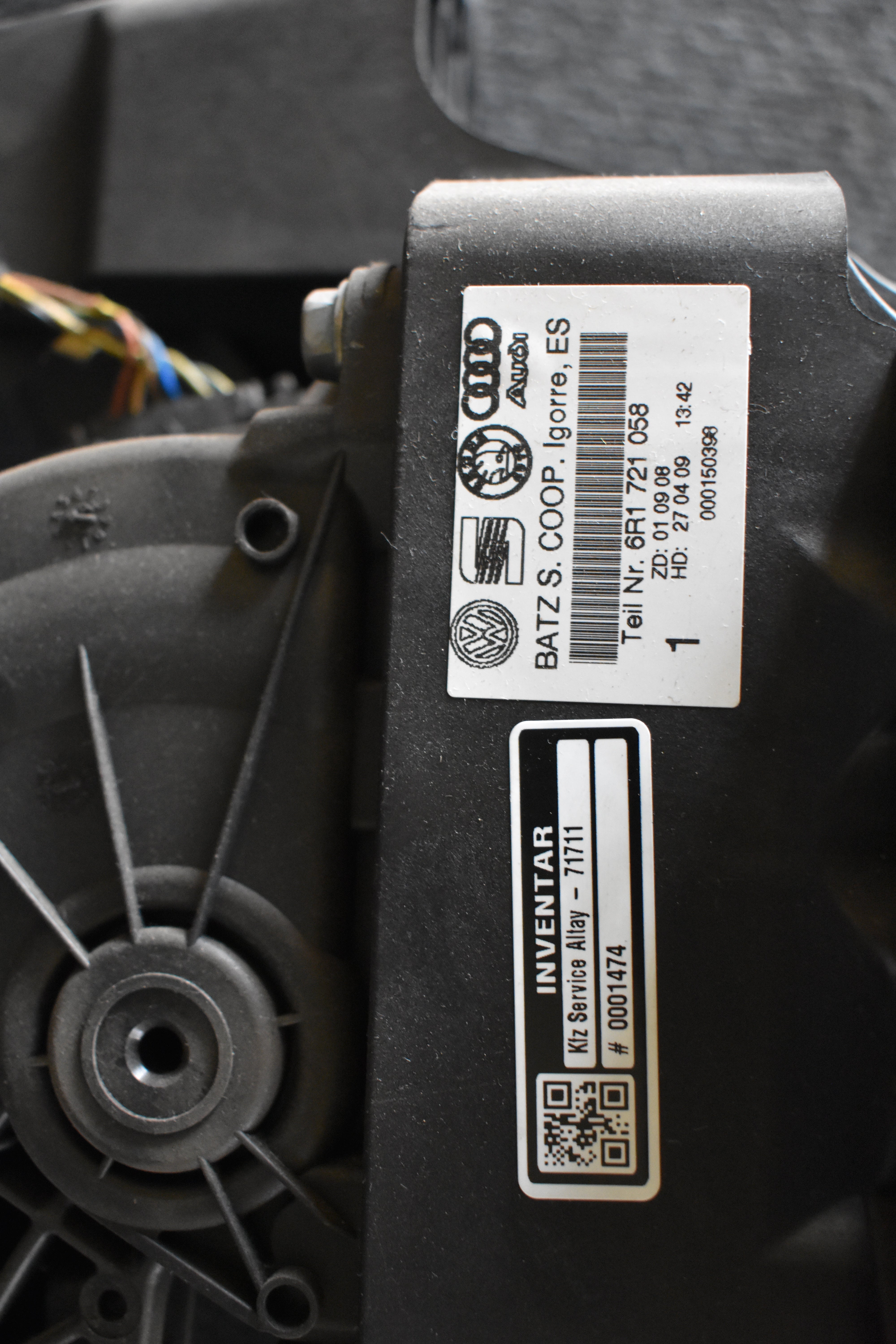 Volkswagen Polo Gaspedal / Bremspedal Fußhebel werk 6Q1721503C / 6R1721058