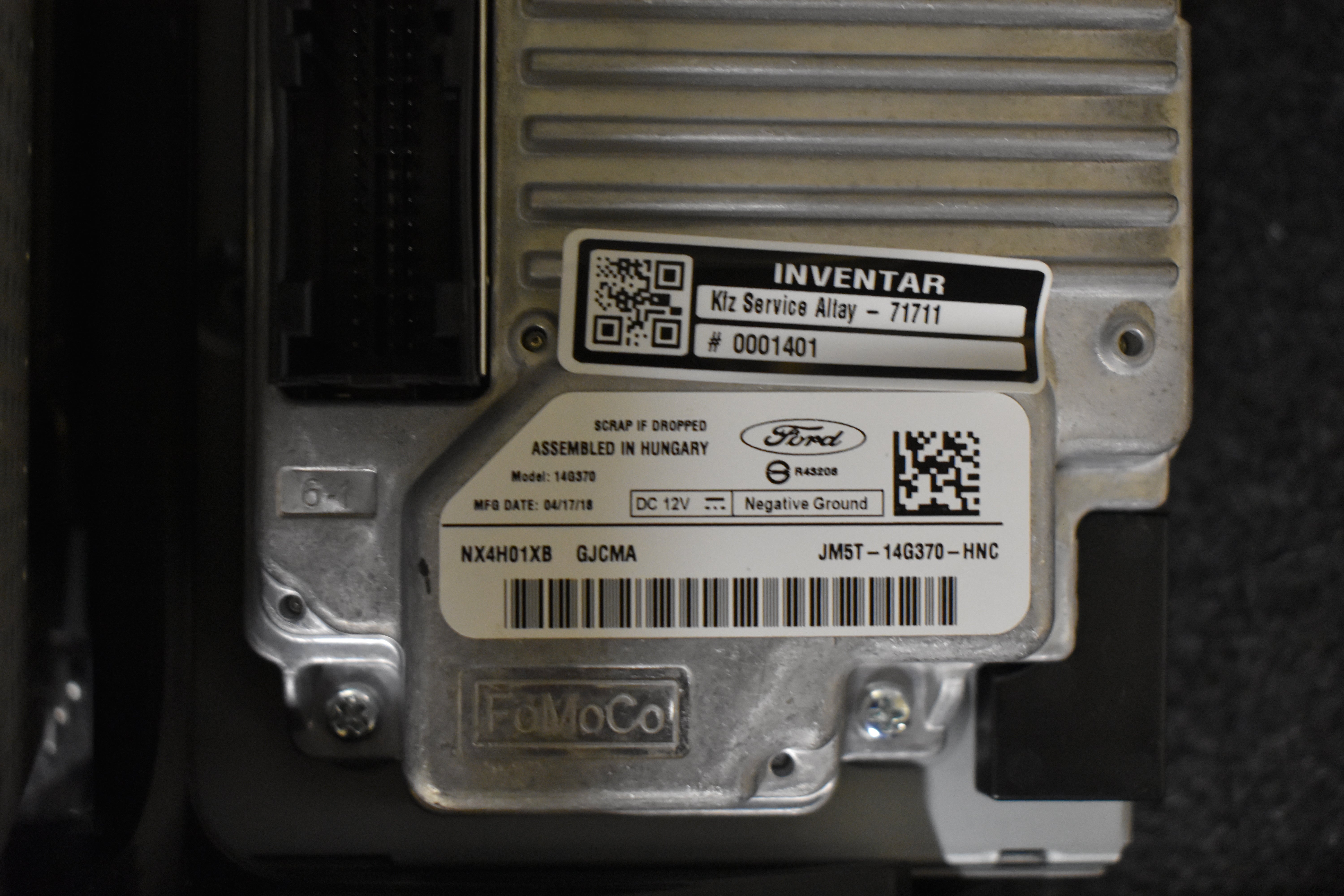 Ford Focus Steuergerät Navi Autoradio Navi Radio JM5T-14G370-HNC / 18C815