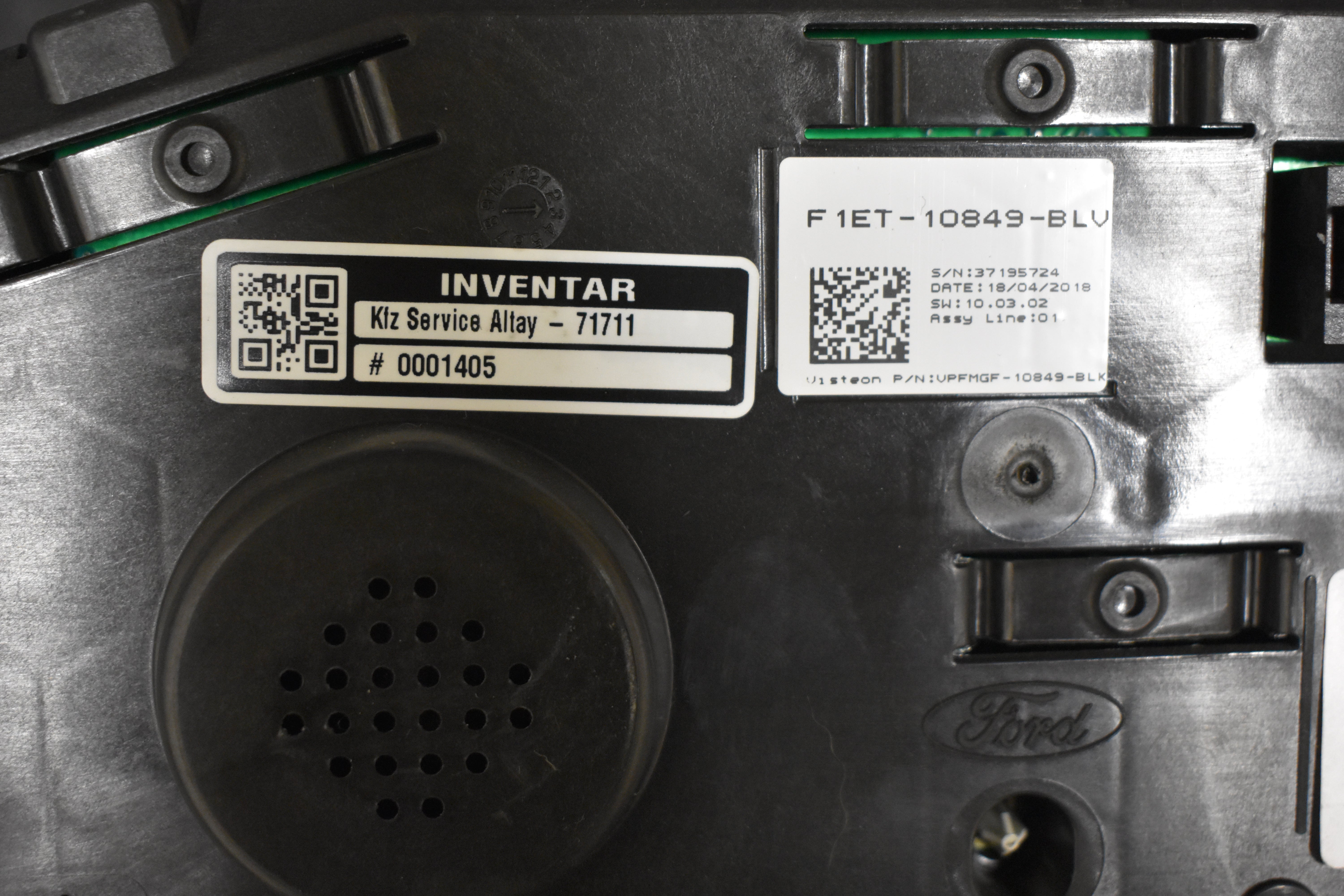 Ford Focus INSTRUMENTENTAFEL F1ET-10849-BLV