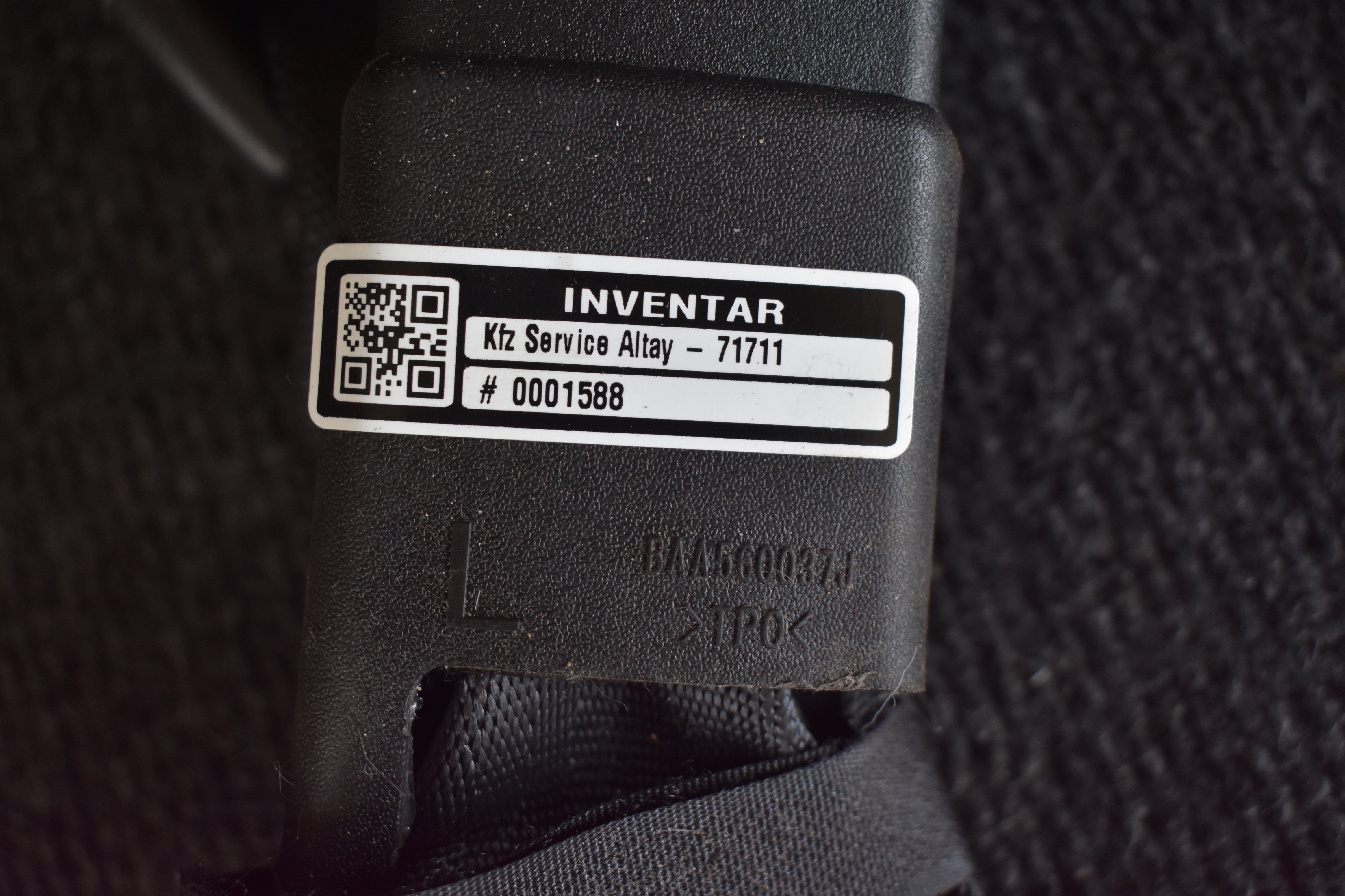 Subaru Forester BAA560037J Gurtschloss Hinten Links