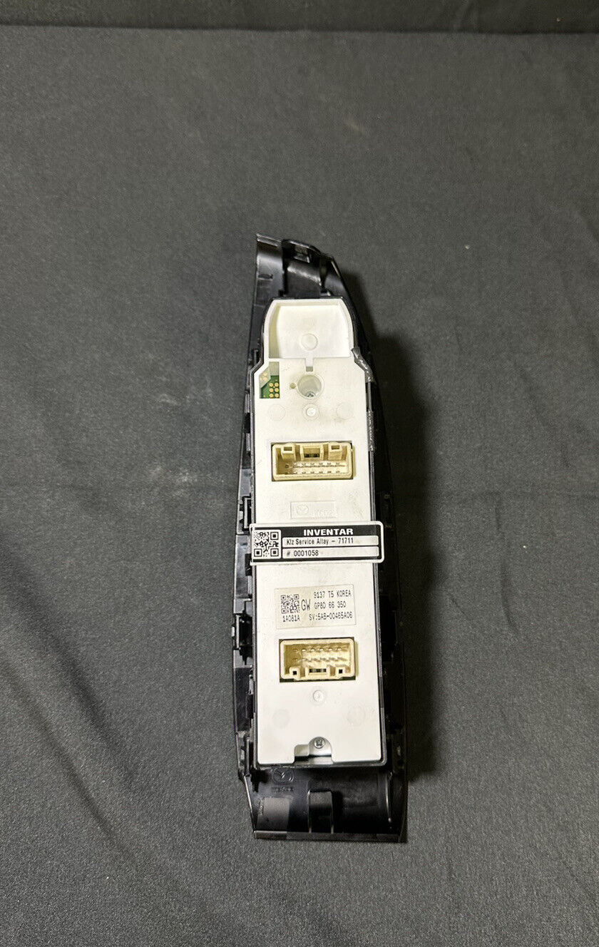 Mazda 6 SKYACTIV-D 150 2019 Fensterheber Fensterheberschalter GP8D66350 1A081AMazda 6 SKYACTIV-D 150 2019 Fensterheber Fensterheberschalter GP8D66350 1A081A