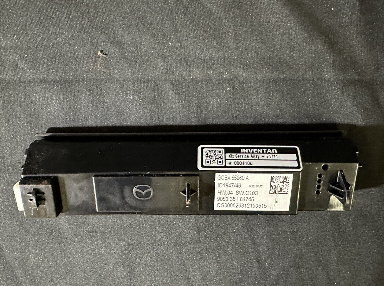 Mazda 6 / CX5 SKYACTIV-D 150 2019 Fahrerinfo Info Anzeige GCBA55260A